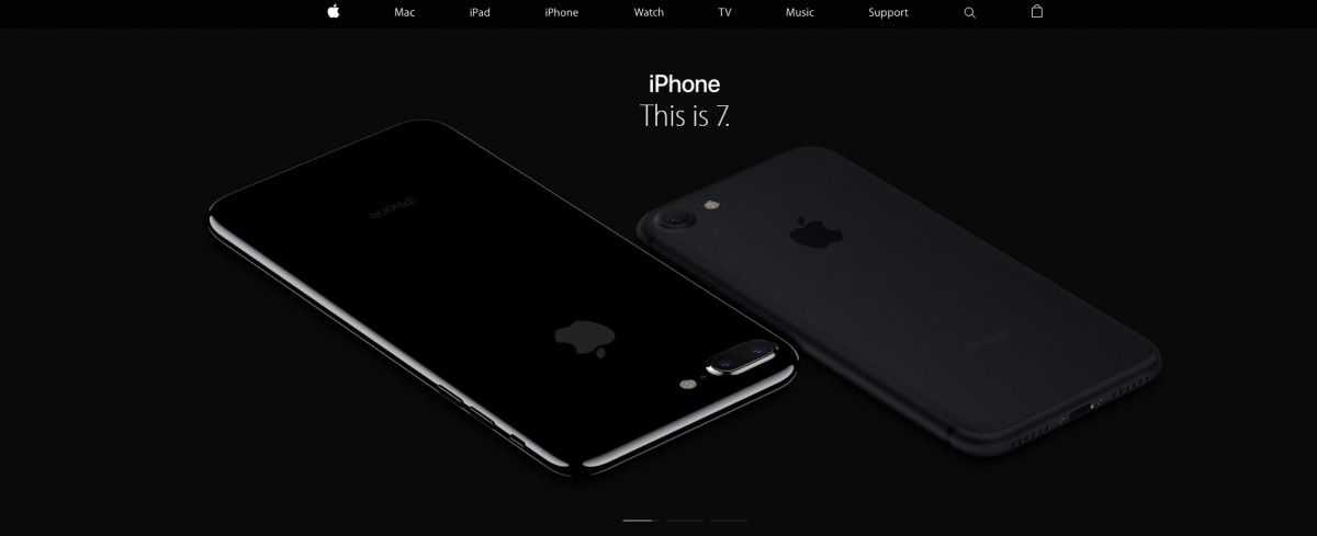 Apple.com Screenshot iPhone 7