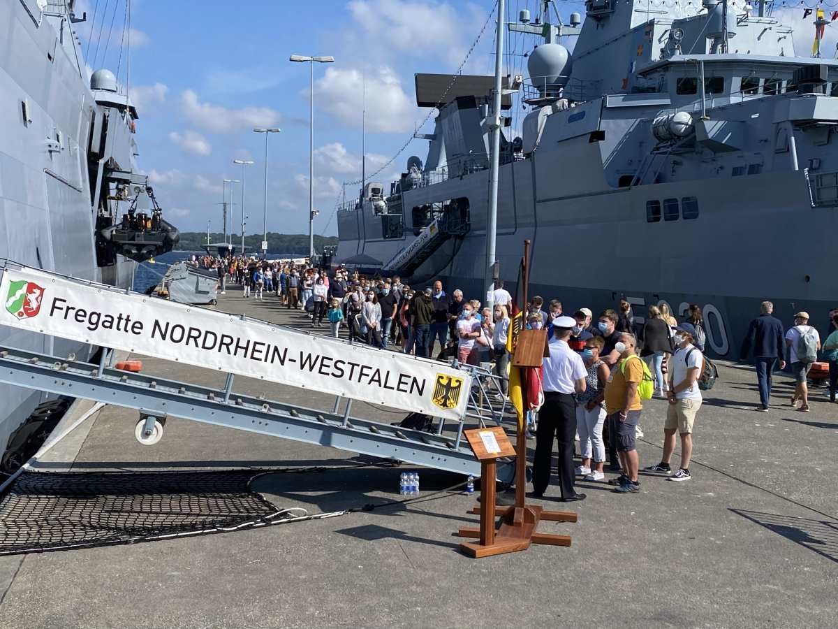 Open Ship Kiel 2021 Fregatte Nordrhein-Wesrfalen