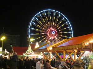 Riesenrad Rostocker Weihnachtsmarkt