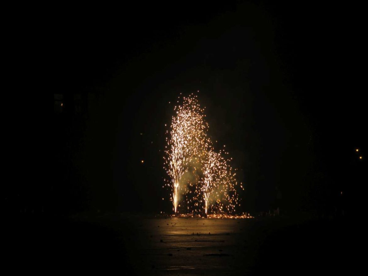 Silvesterfontäne Mini-Feuerwerk